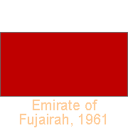 Emirate of Fujairah 1961